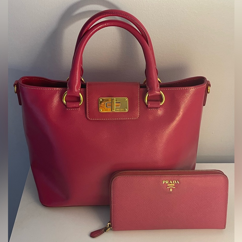 Prada Tote/Wallet Combo